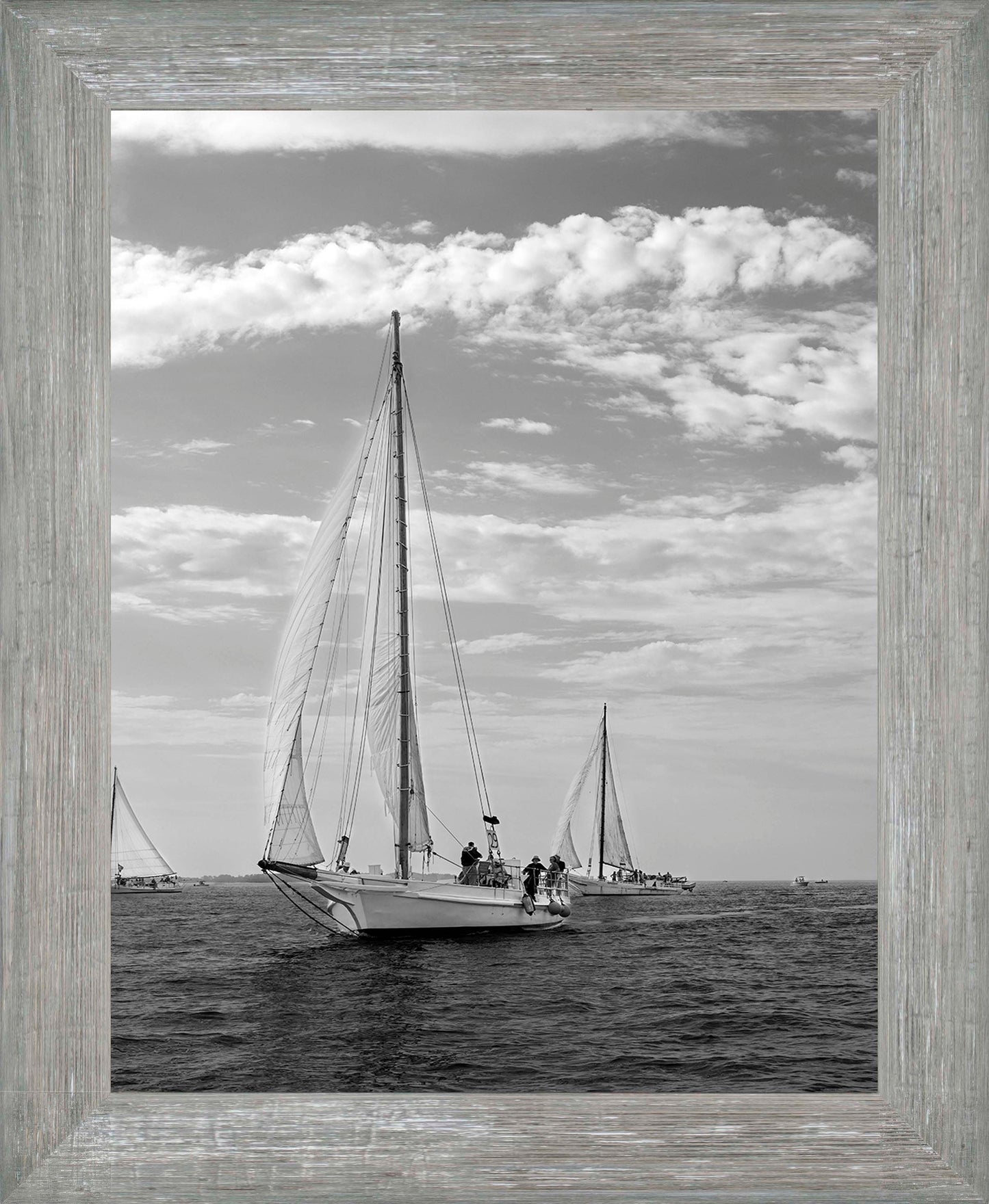 2023 Deal Island Skipjack Races - The Rebecca T Ruark Leading the Kathryn -- Digital Print