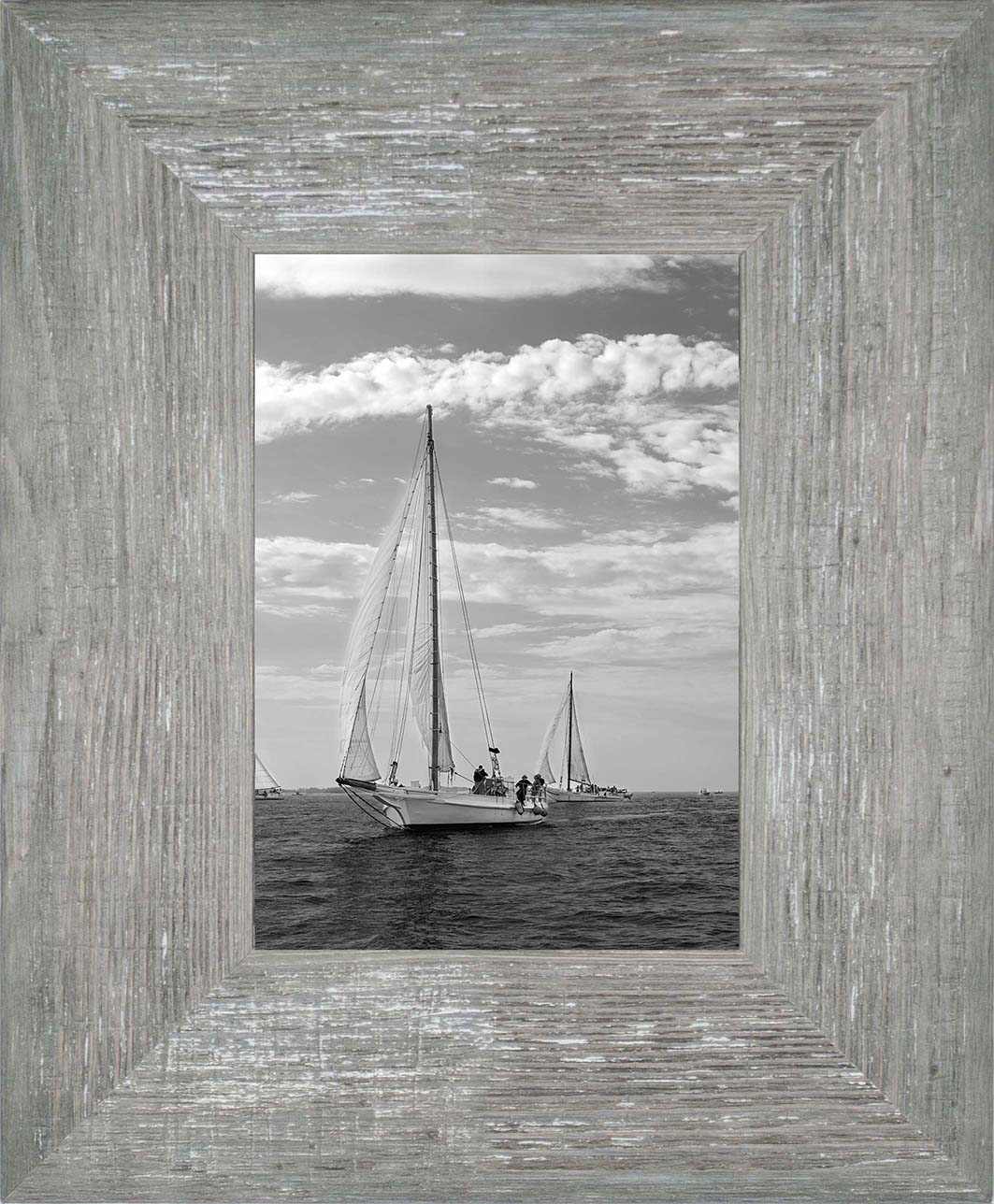 2023 Deal Island Skipjack Races - The Rebecca T Ruark Leading the Kathryn -- Digital Print