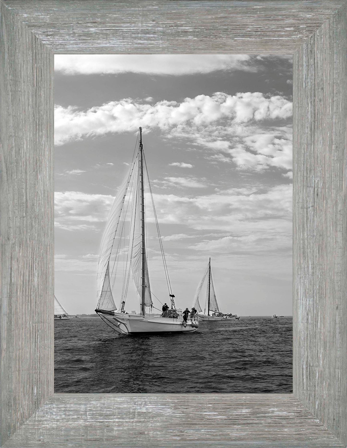 2023 Deal Island Skipjack Races - The Rebecca T Ruark Leading the Kathryn -- Digital Print