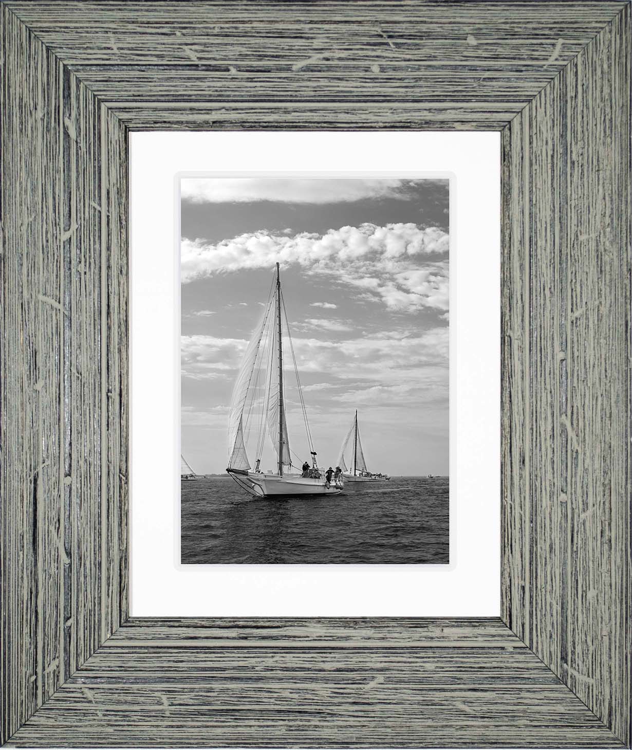 2023 Deal Island Skipjack Races - The Rebecca T Ruark Leading the Kathryn -- Digital Print