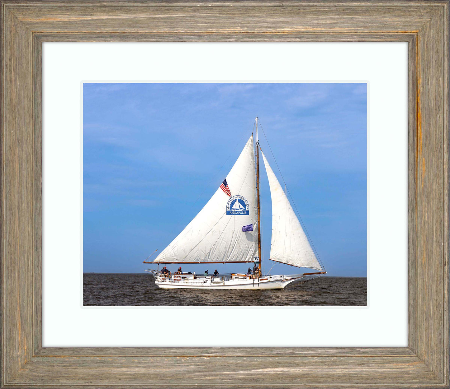 2023 Deal Island Skipjack Races - The Wilma Lee -- Digital Print