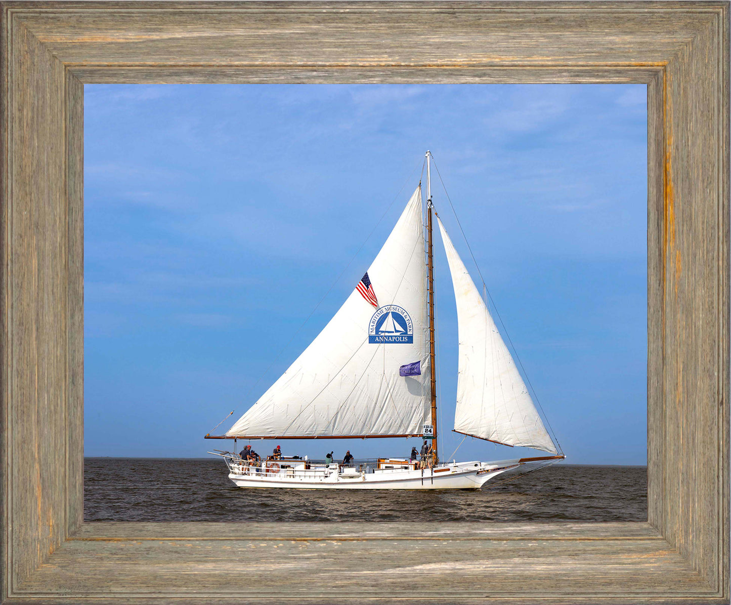 2023 Deal Island Skipjack Races - The Wilma Lee -- Digital Print