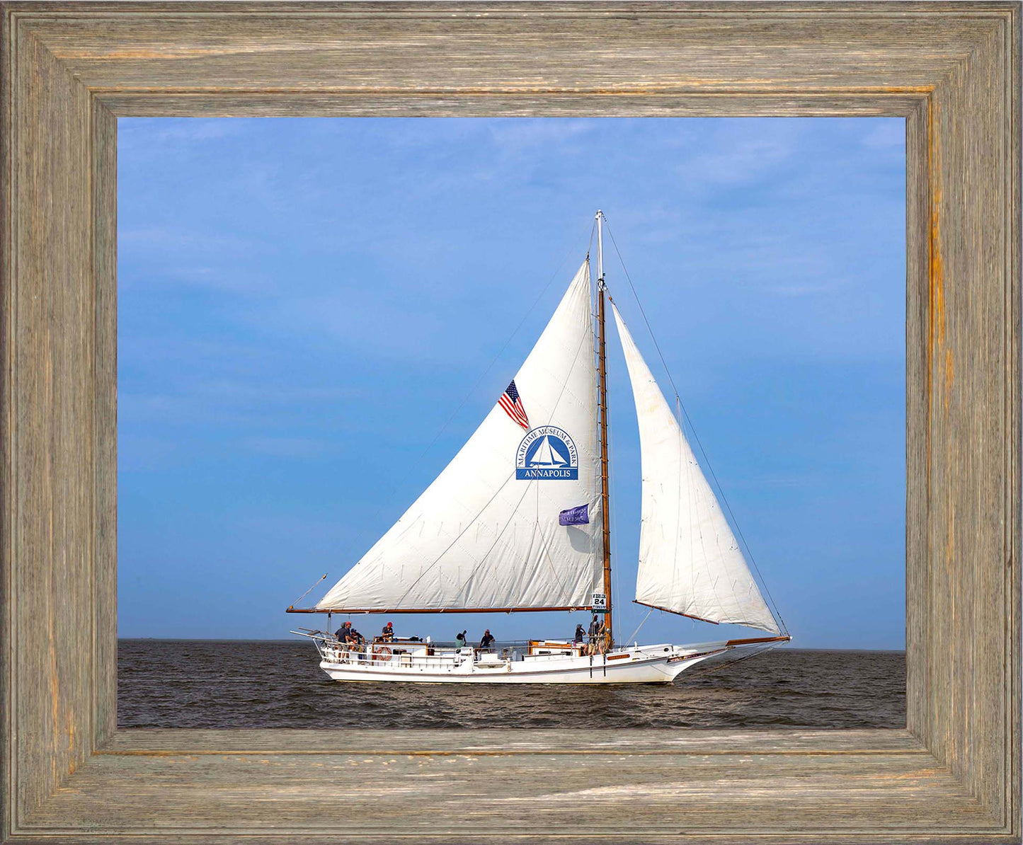 2023 Deal Island Skipjack Races - The Wilma Lee -- Digital Print