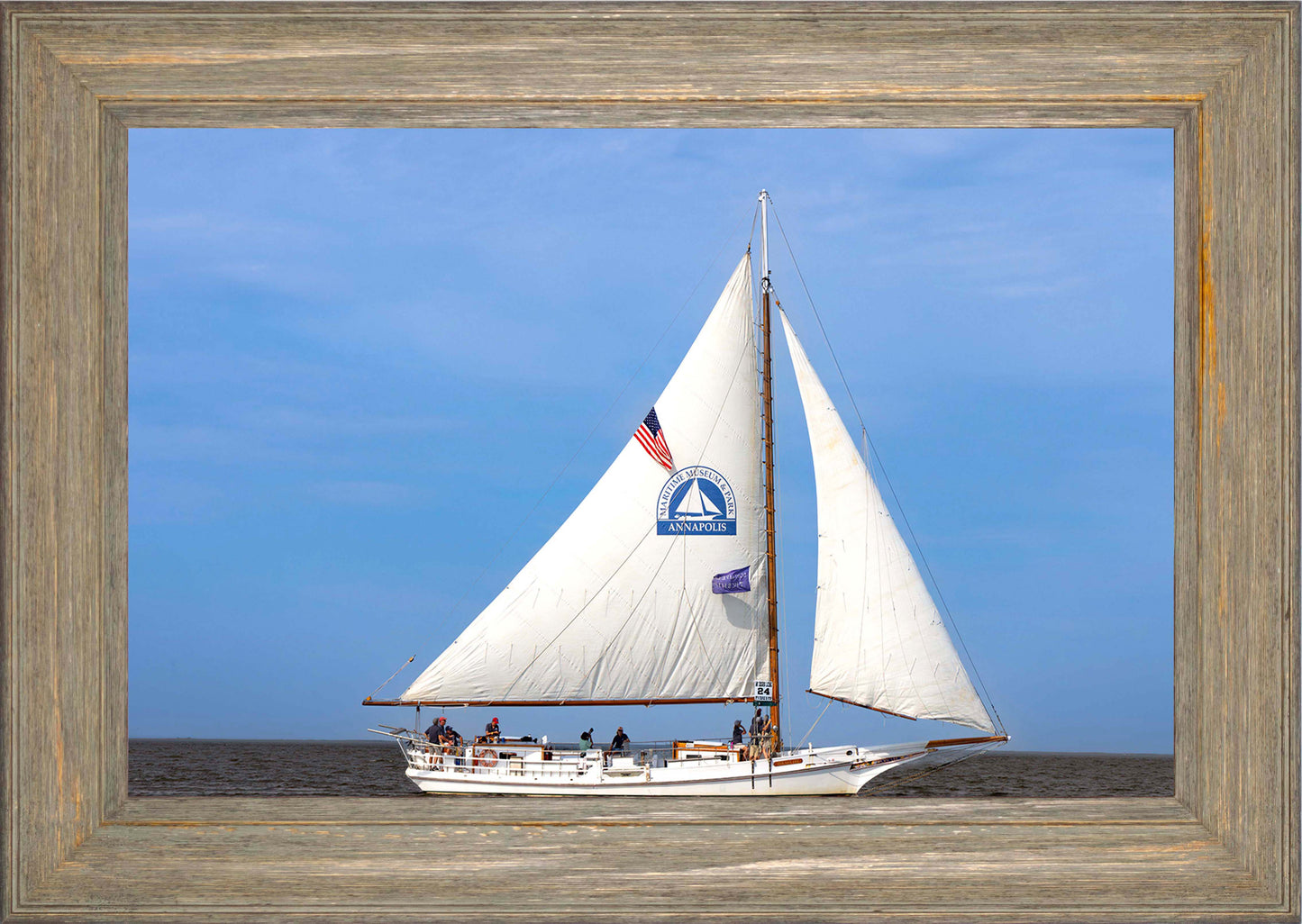 2023 Deal Island Skipjack Races - The Wilma Lee -- Digital Print
