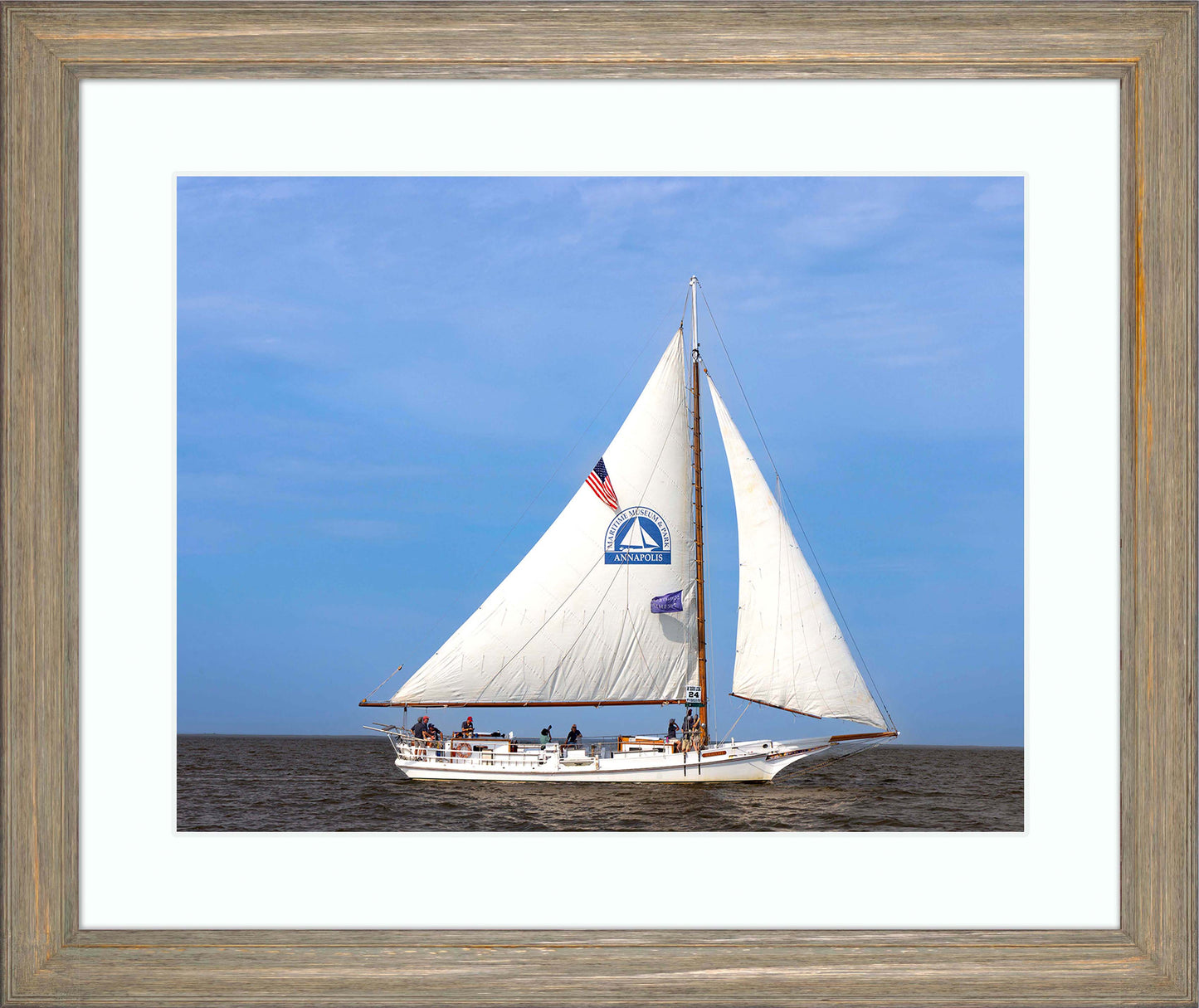 2023 Deal Island Skipjack Races - The Wilma Lee -- Digital Print