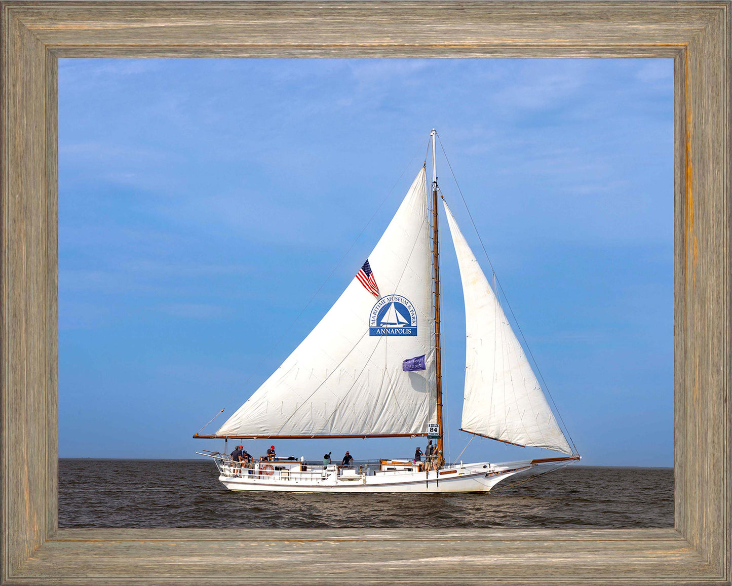 2023 Deal Island Skipjack Races - The Wilma Lee -- Digital Print