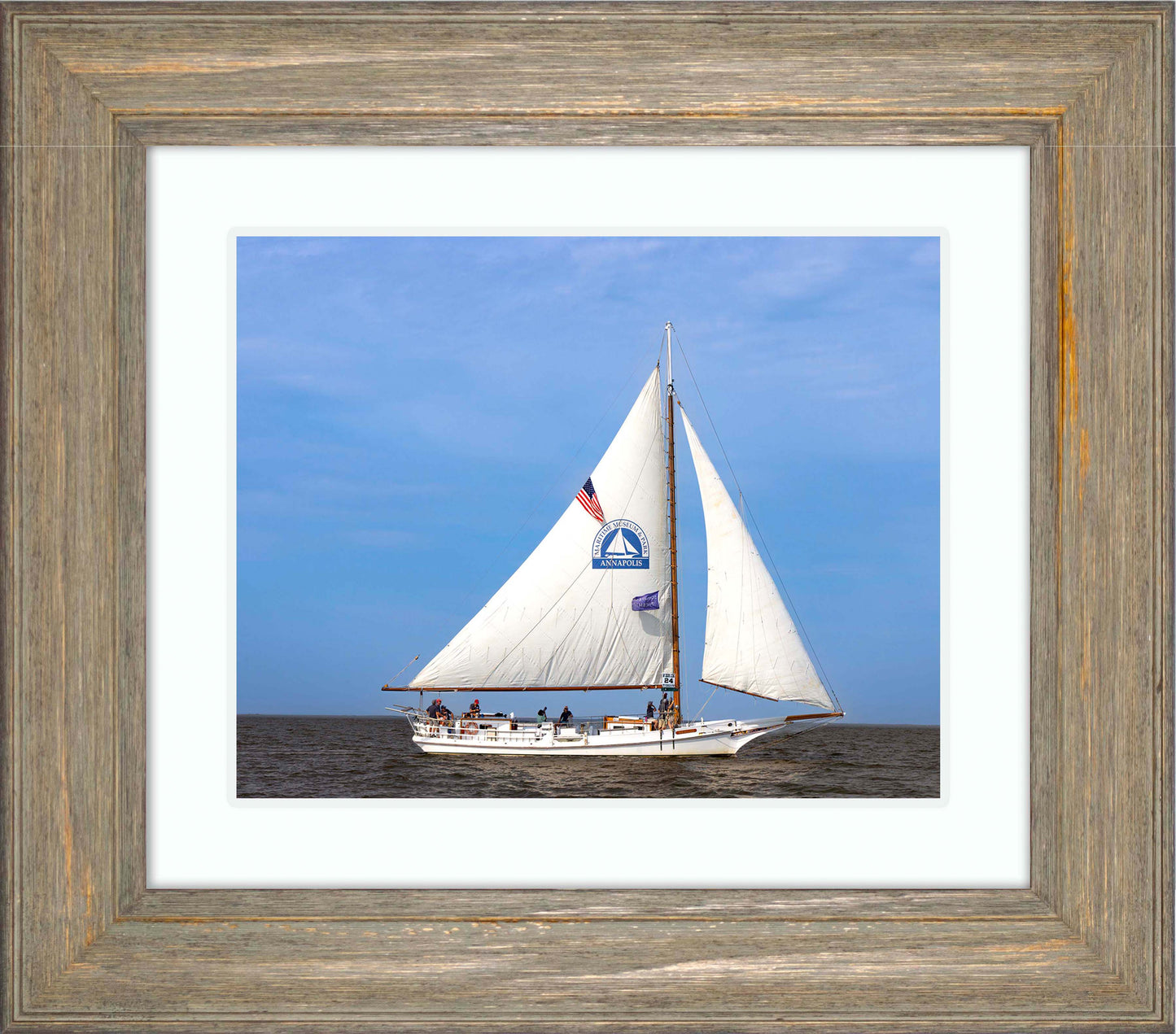 2023 Deal Island Skipjack Races - The Wilma Lee -- Digital Print