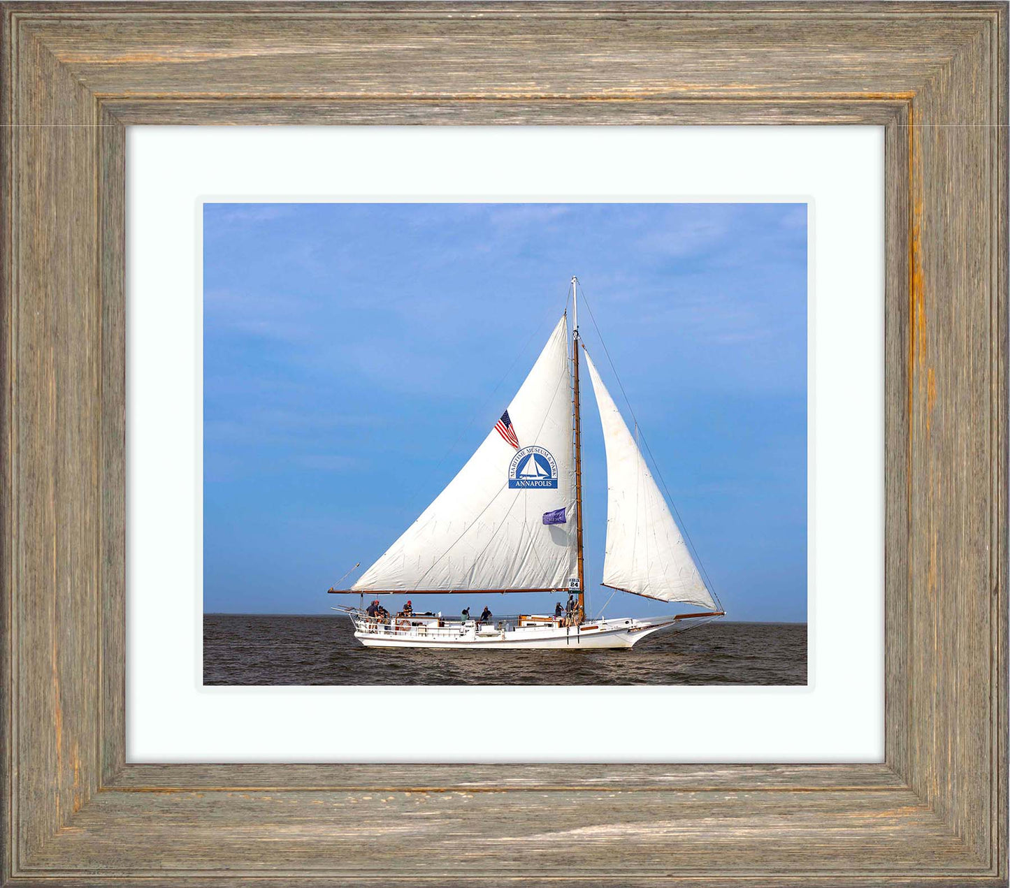 2023 Deal Island Skipjack Races - The Wilma Lee -- Digital Print