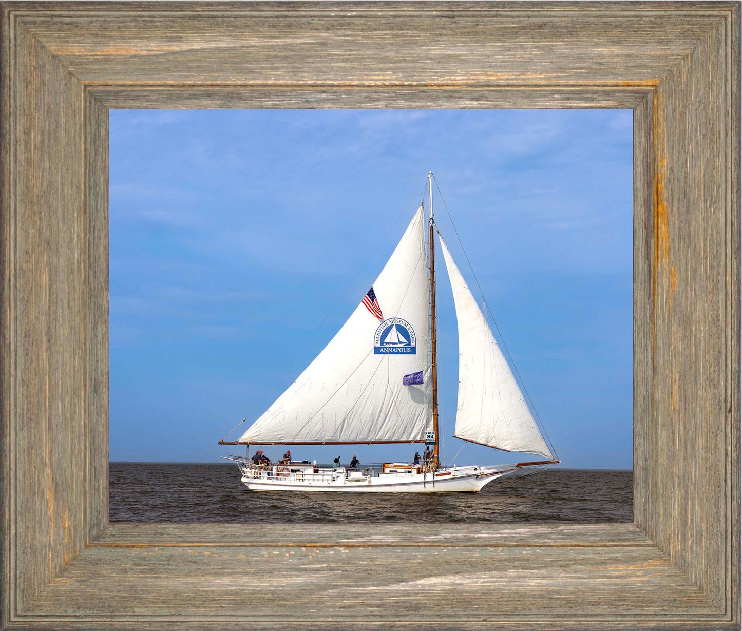 2023 Deal Island Skipjack Races - The Wilma Lee -- Digital Print
