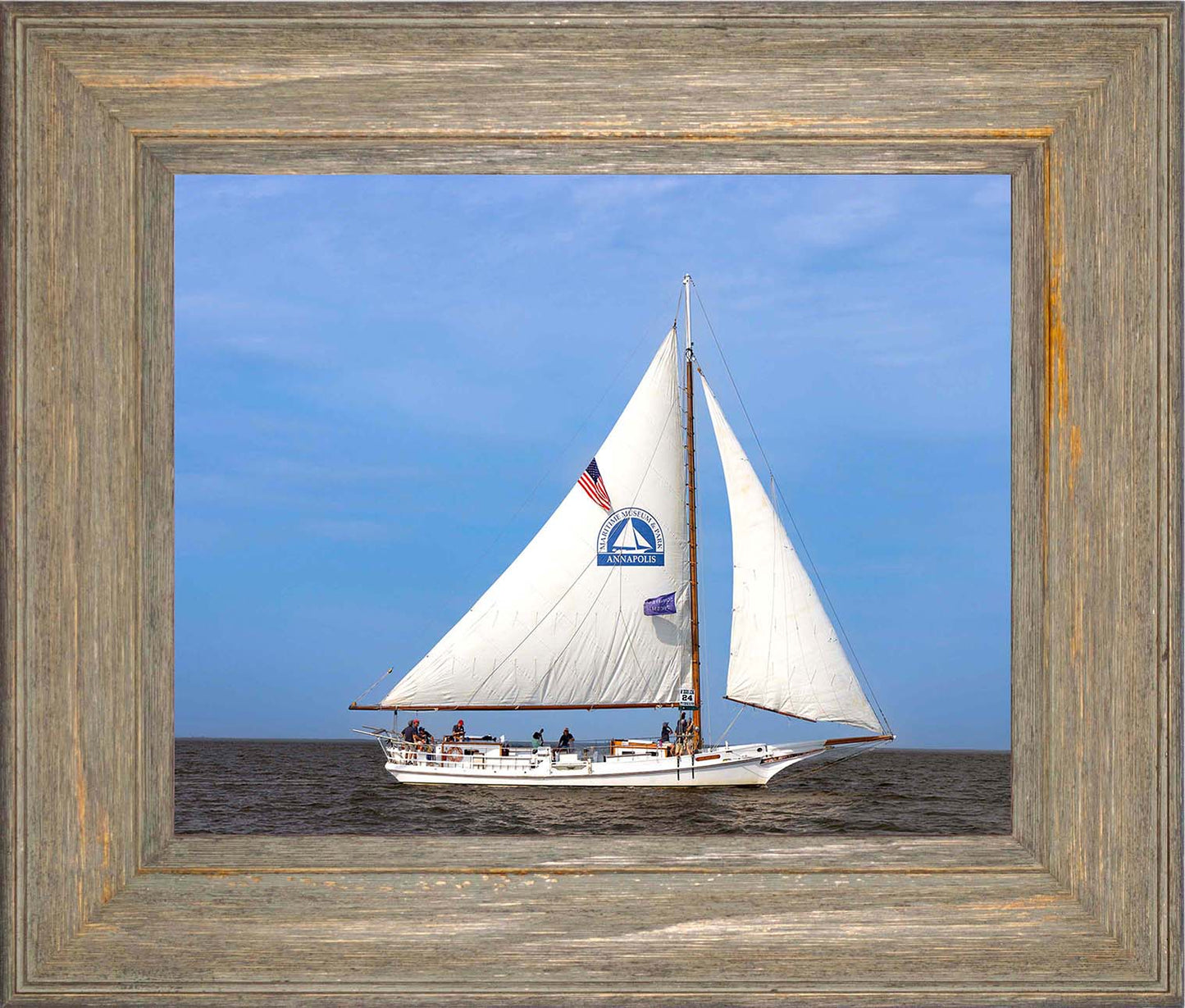 2023 Deal Island Skipjack Races - The Wilma Lee -- Digital Print