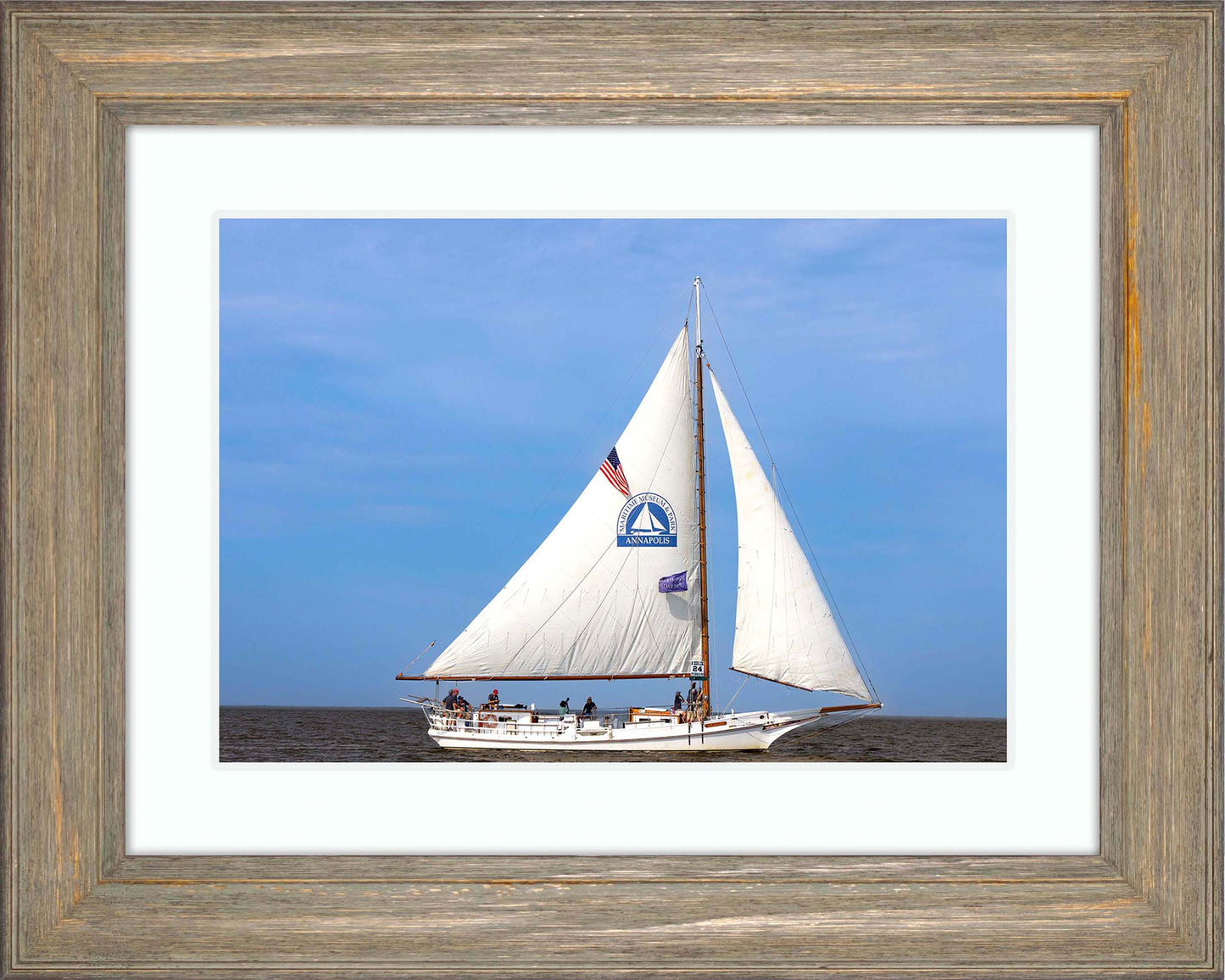 2023 Deal Island Skipjack Races - The Wilma Lee -- Digital Print
