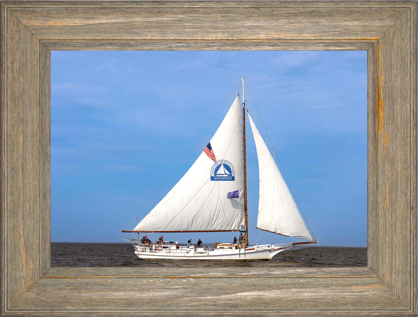 2023 Deal Island Skipjack Races - The Wilma Lee -- Digital Print
