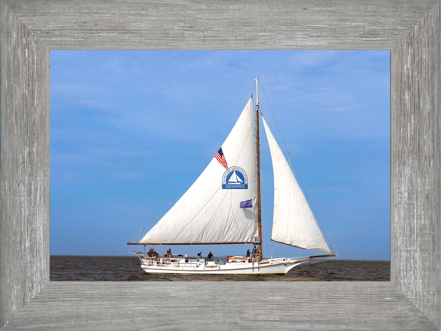 2023 Deal Island Skipjack Races - The Wilma Lee -- Digital Print