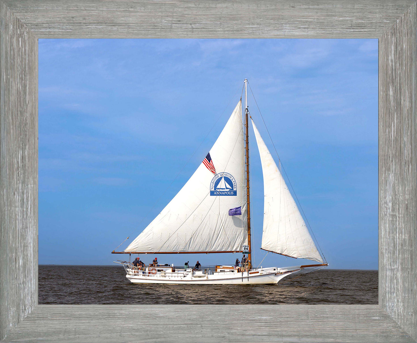 2023 Deal Island Skipjack Races - The Wilma Lee -- Digital Print
