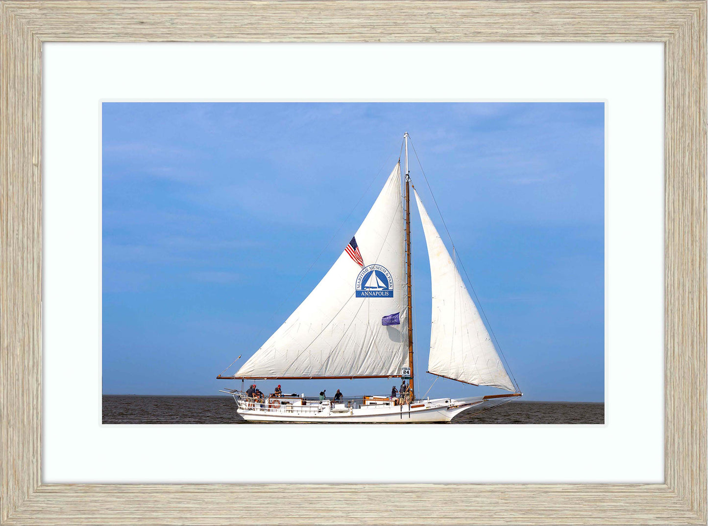 2023 Deal Island Skipjack Races - The Wilma Lee -- Digital Print