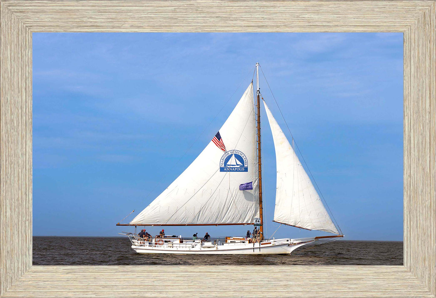 2023 Deal Island Skipjack Races - The Wilma Lee -- Digital Print