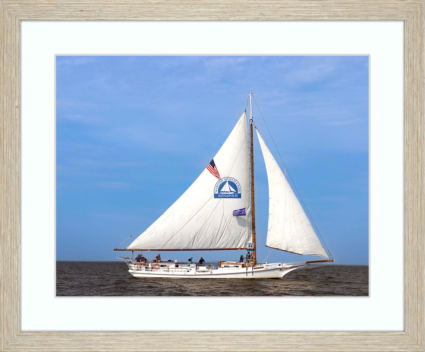 2023 Deal Island Skipjack Races - The Wilma Lee -- Digital Print