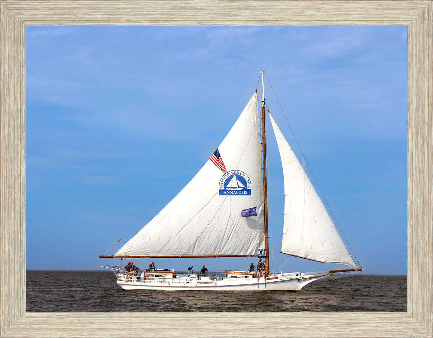 2023 Deal Island Skipjack Races - The Wilma Lee -- Digital Print
