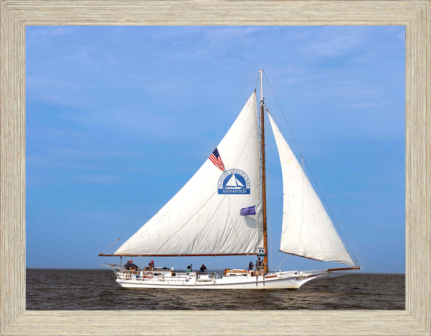 2023 Deal Island Skipjack Races - The Wilma Lee -- Digital Print