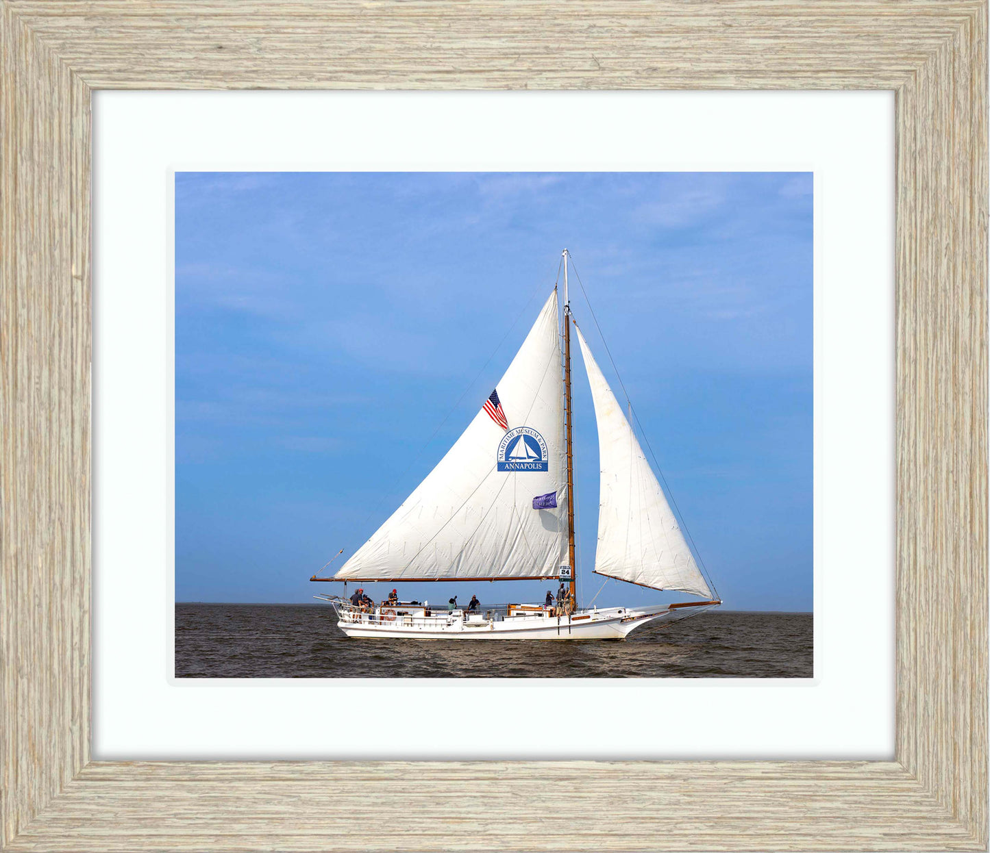 2023 Deal Island Skipjack Races - The Wilma Lee -- Digital Print