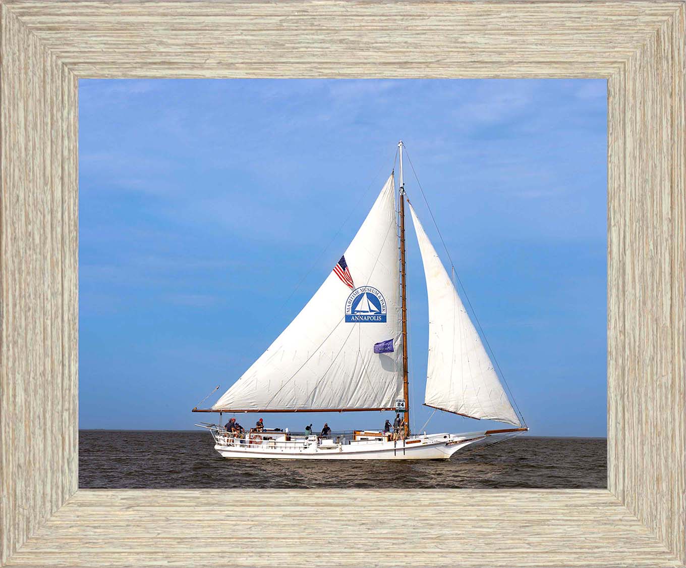 2023 Deal Island Skipjack Races - The Wilma Lee -- Digital Print