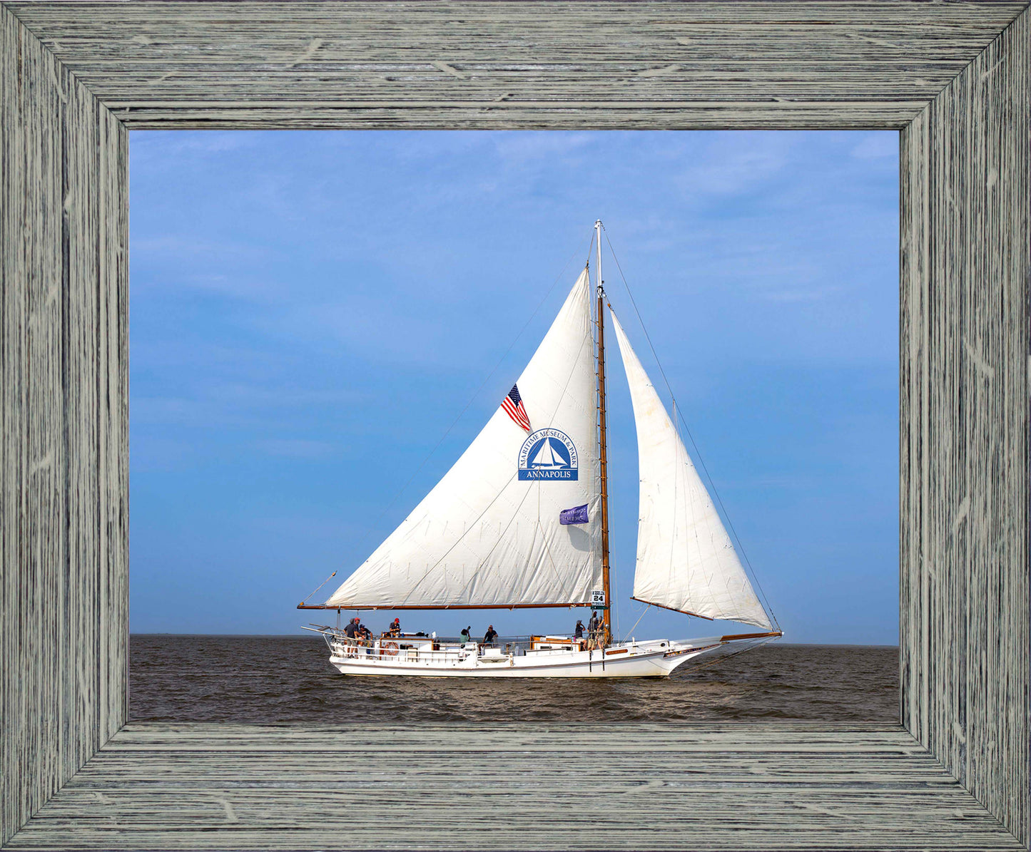2023 Deal Island Skipjack Races - The Wilma Lee -- Digital Print