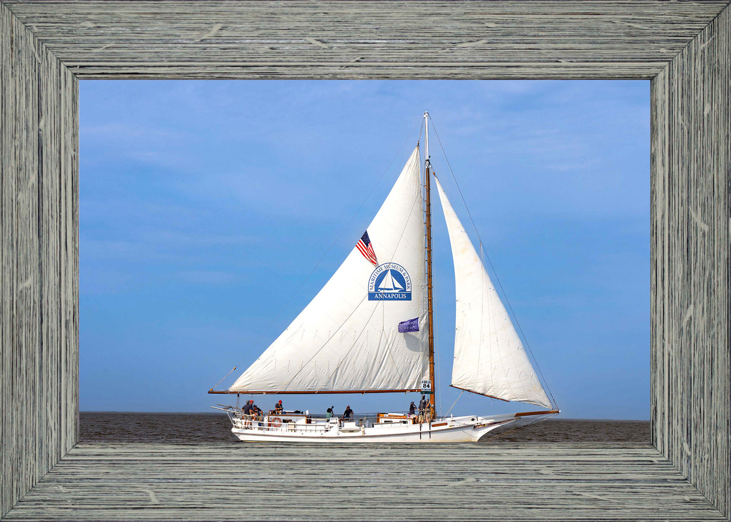 2023 Deal Island Skipjack Races - The Wilma Lee -- Digital Print