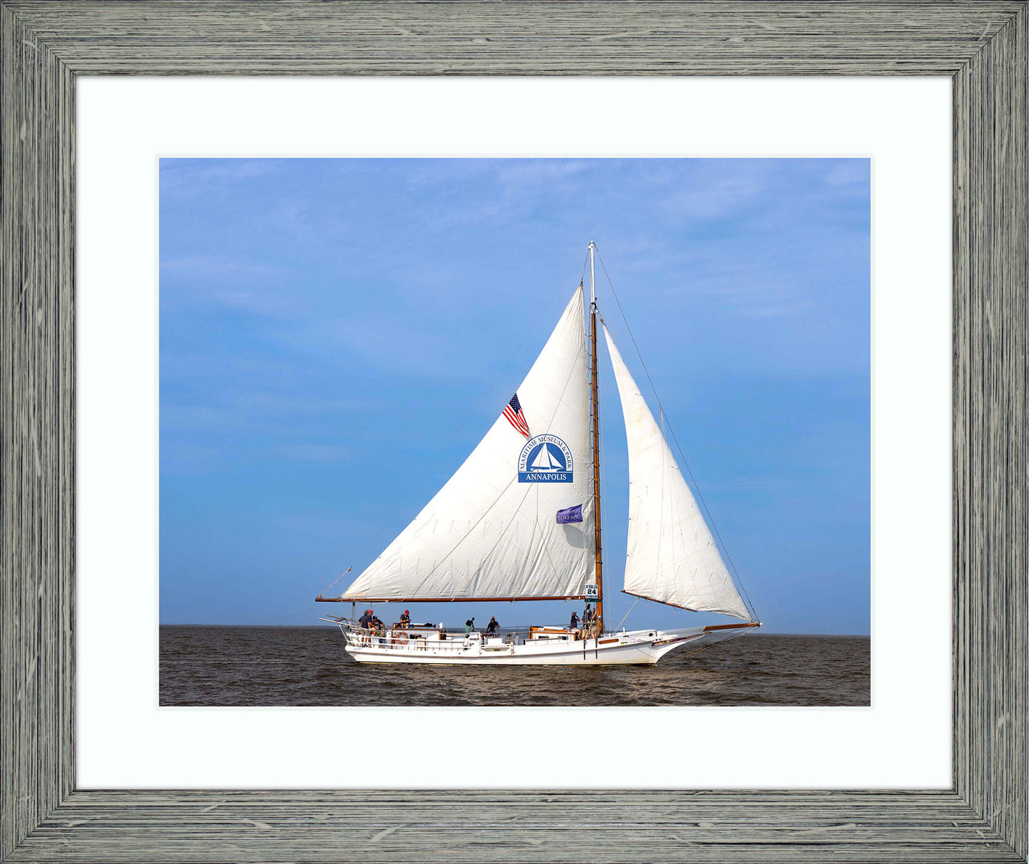 2023 Deal Island Skipjack Races - The Wilma Lee -- Digital Print