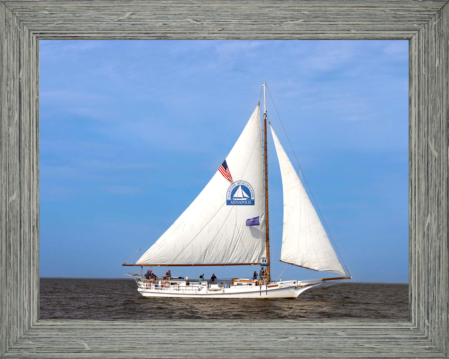 2023 Deal Island Skipjack Races - The Wilma Lee -- Digital Print
