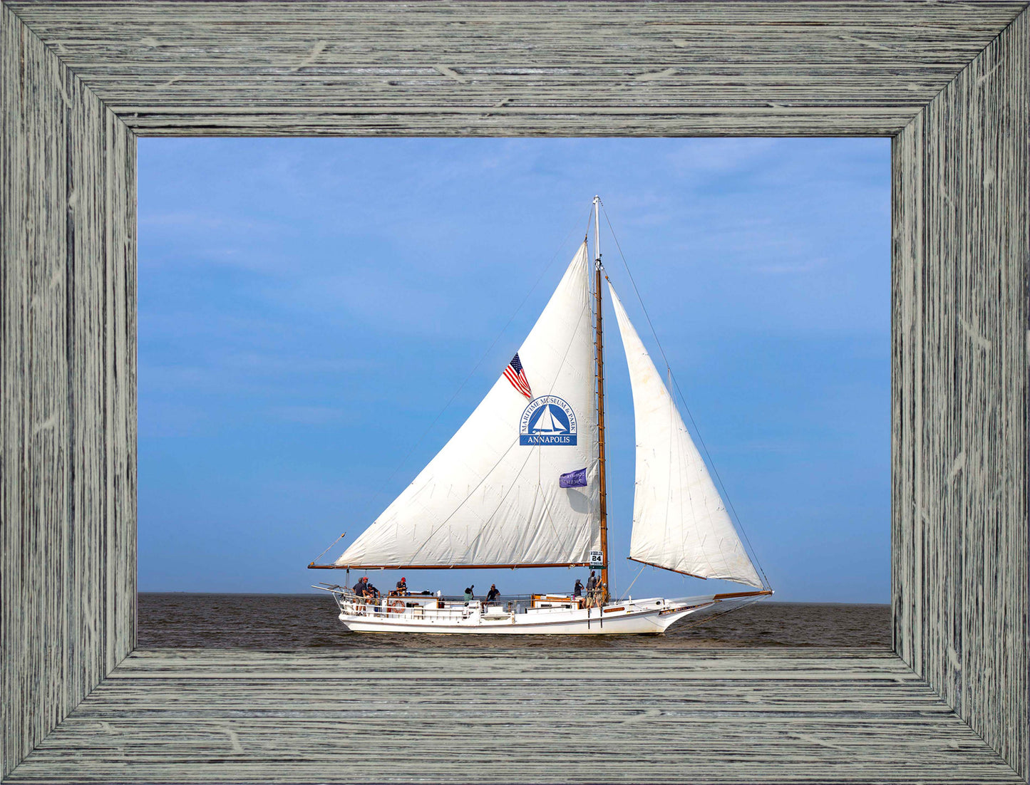2023 Deal Island Skipjack Races - The Wilma Lee -- Digital Print