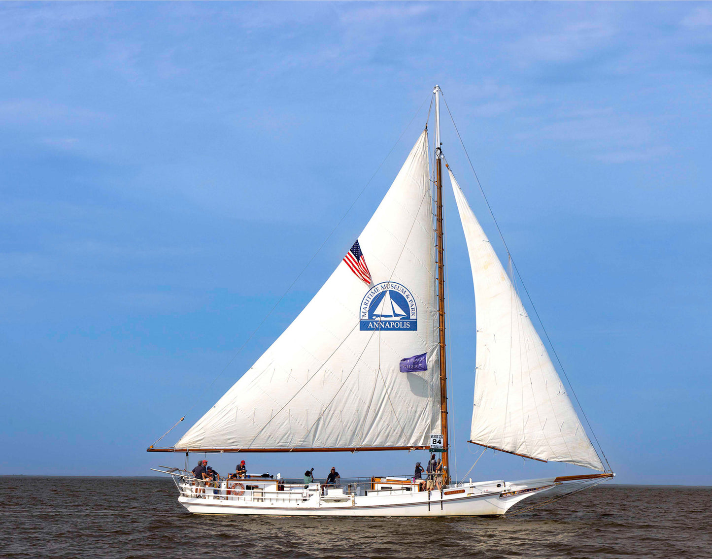 2023 Deal Island Skipjack Races - The Wilma Lee -- Digital Print