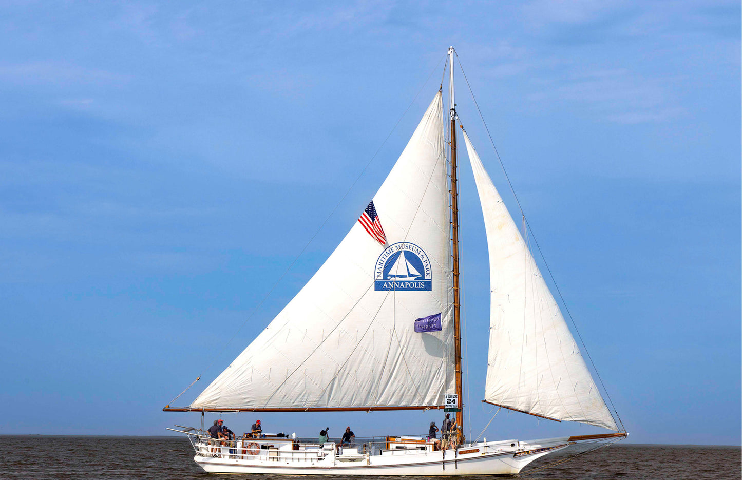 2023 Deal Island Skipjack Races - The Wilma Lee -- Digital Print