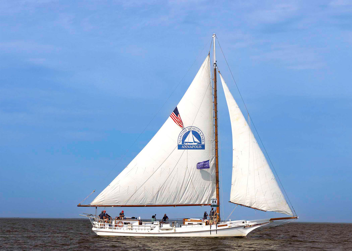 2023 Deal Island Skipjack Races - The Wilma Lee -- Digital Print