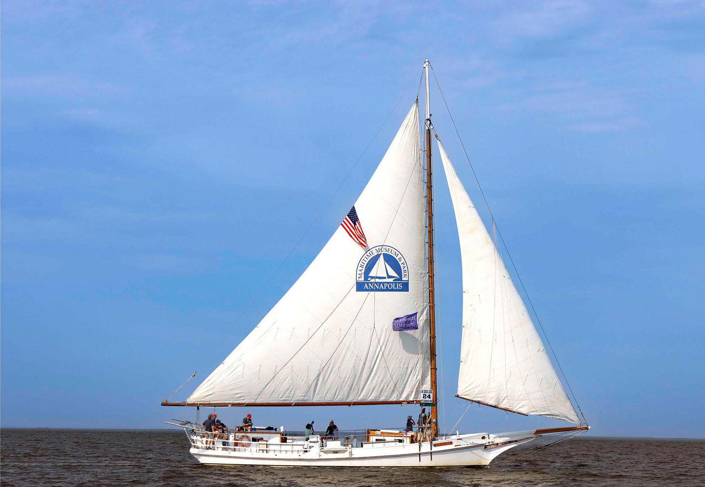 2023 Deal Island Skipjack Races - The Wilma Lee -- Digital Print