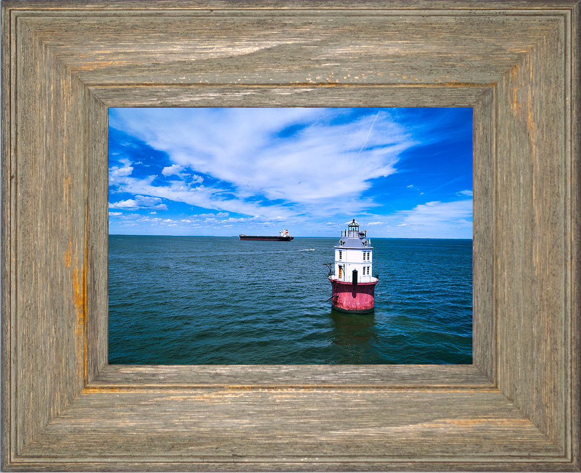 Baltimore Harbor Light -- Digital Print