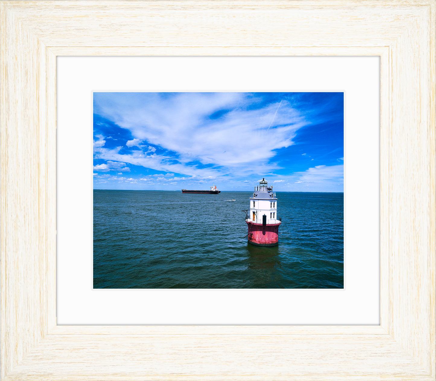 Baltimore Harbor Light -- Digital Print