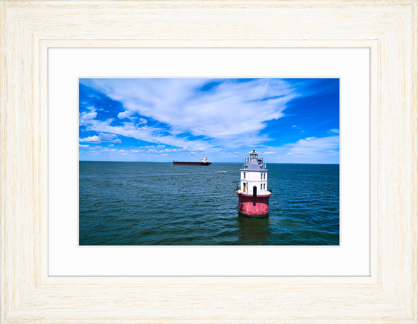 Baltimore Harbor Light -- Digital Print