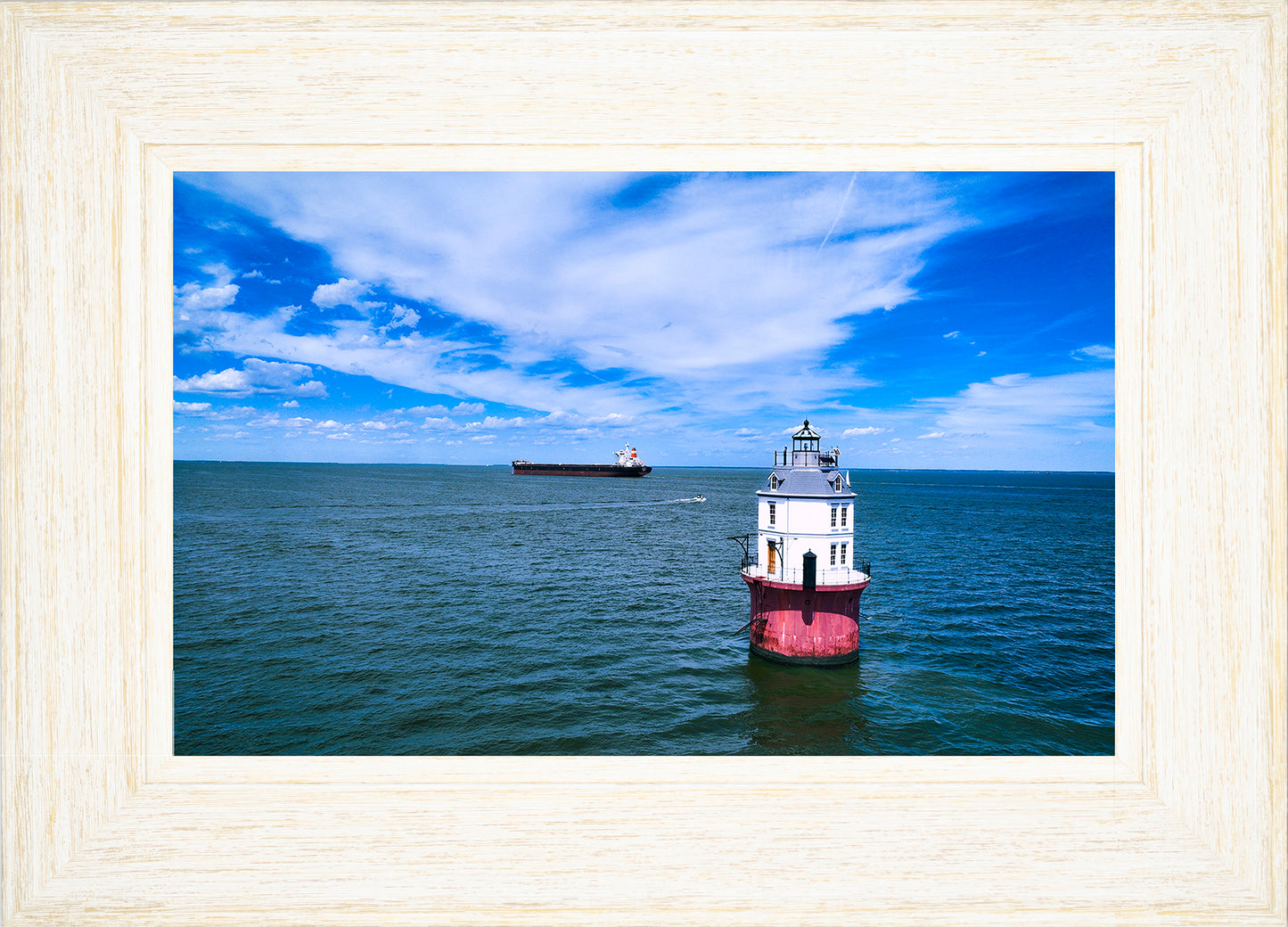 Baltimore Harbor Light -- Digital Print