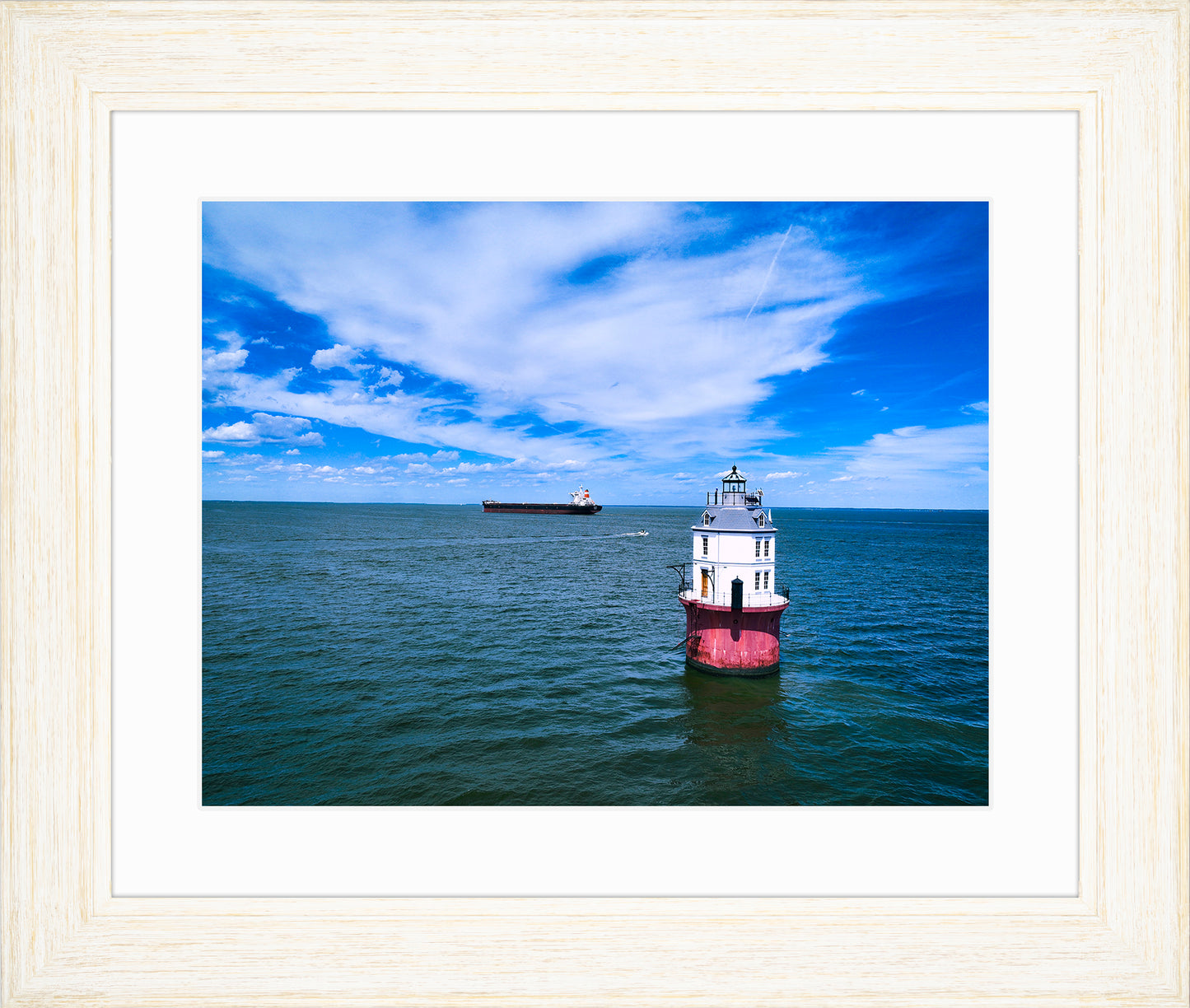 Baltimore Harbor Light -- Digital Print