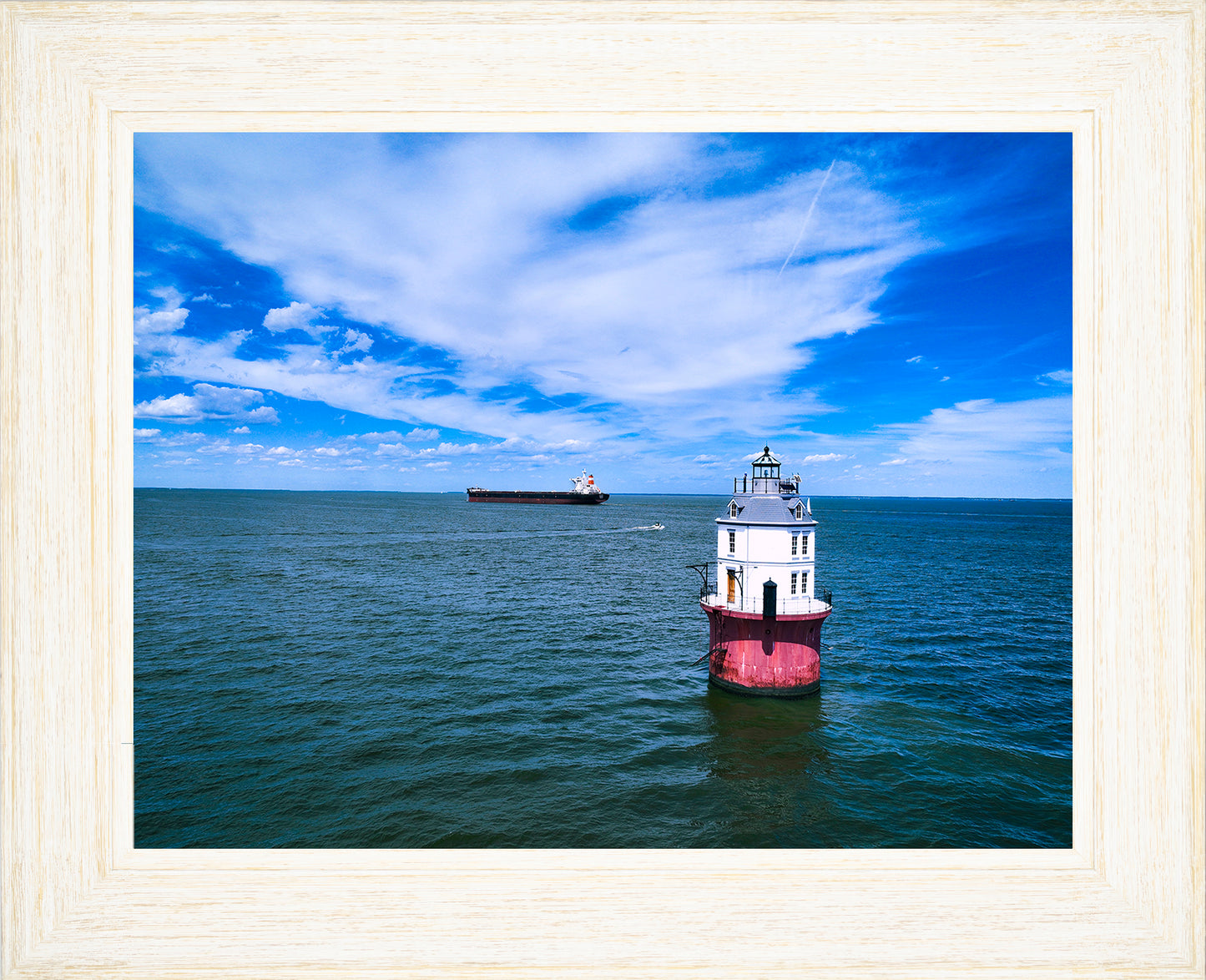 Baltimore Harbor Light -- Digital Print