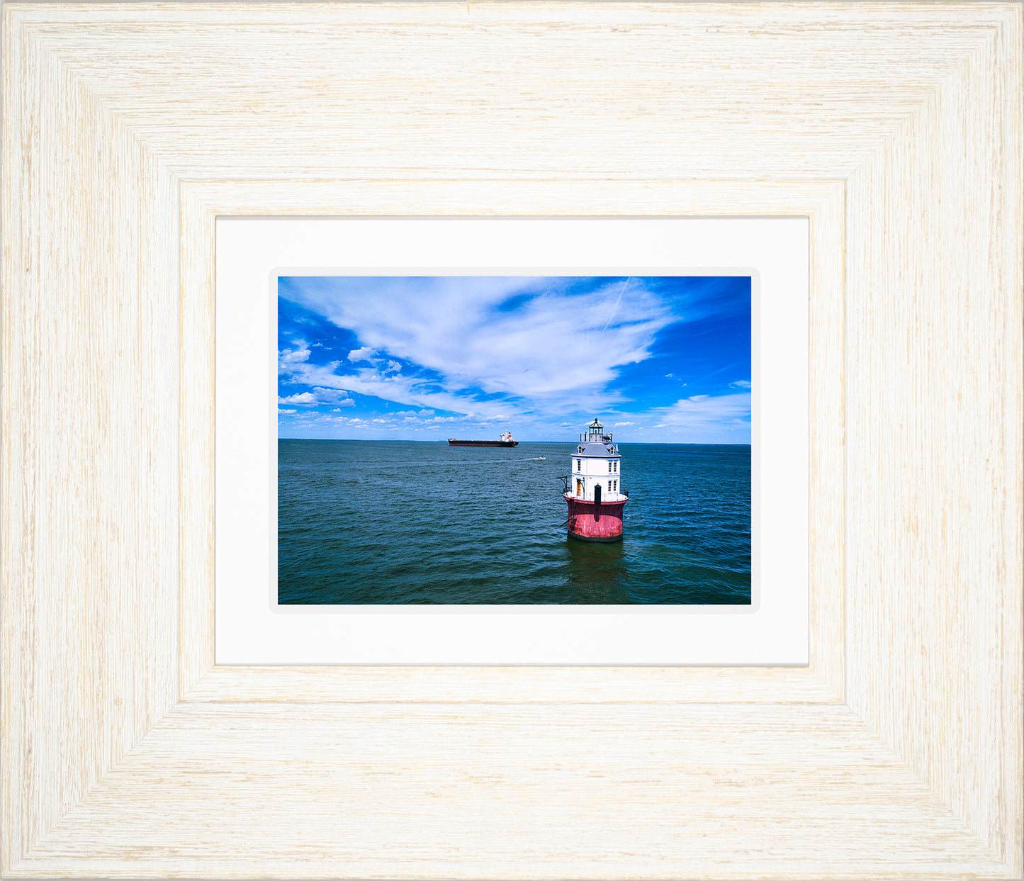Baltimore Harbor Light -- Digital Print