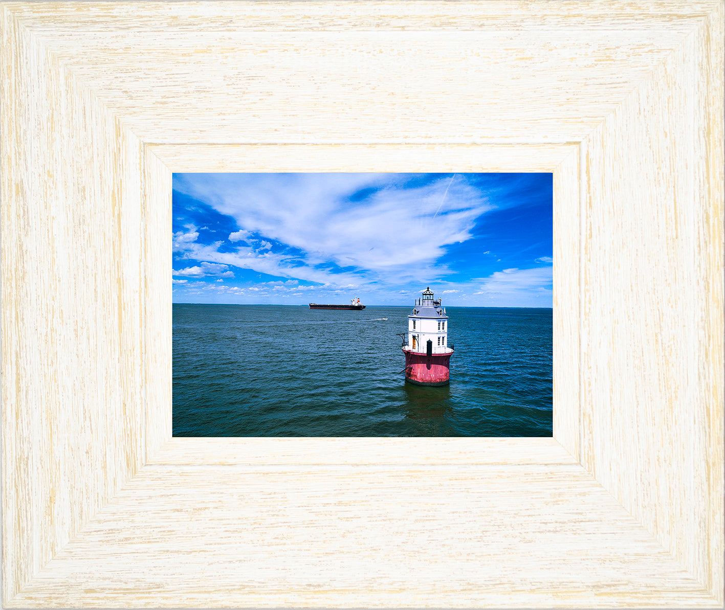 Baltimore Harbor Light -- Digital Print
