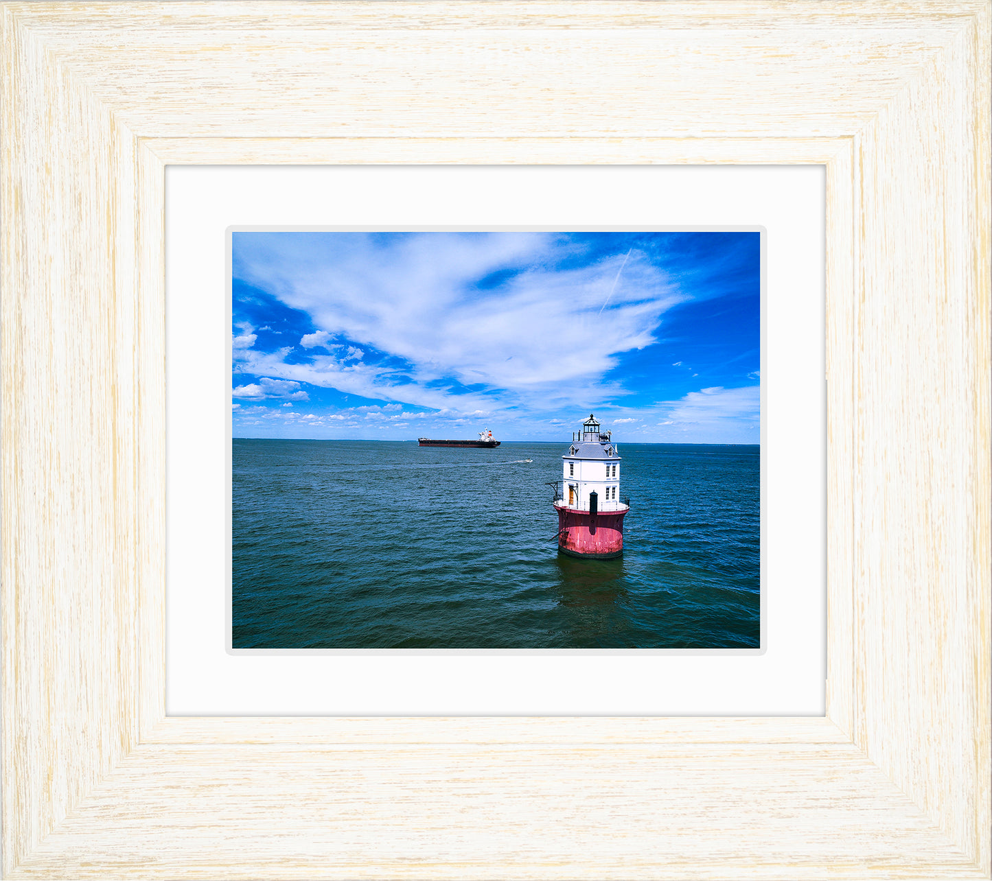 Baltimore Harbor Light -- Digital Print