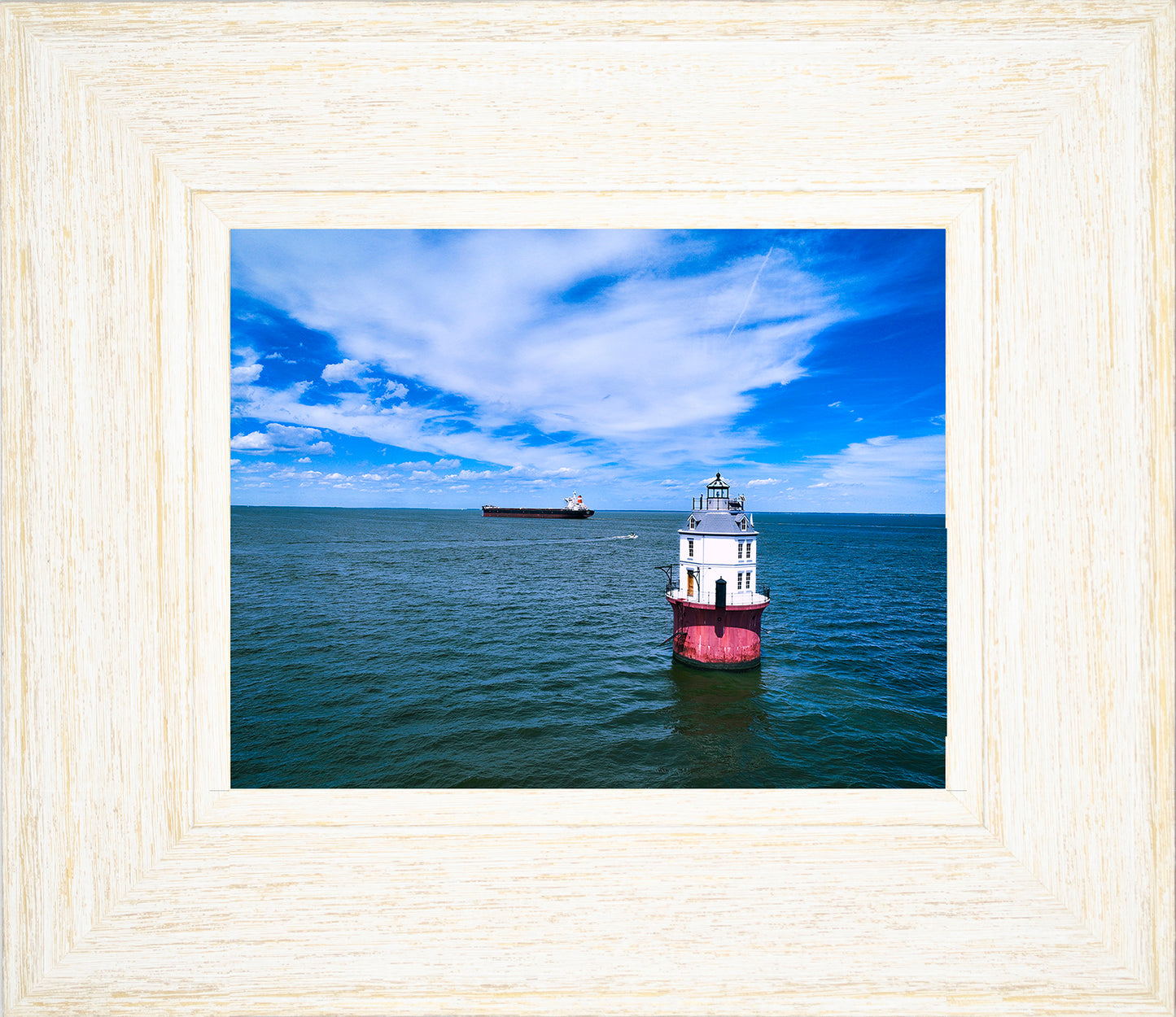 Baltimore Harbor Light -- Digital Print