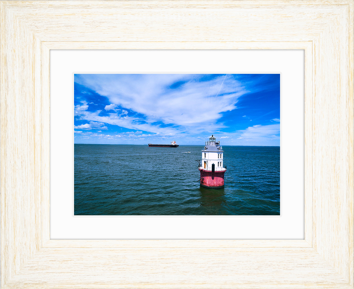 Baltimore Harbor Light -- Digital Print