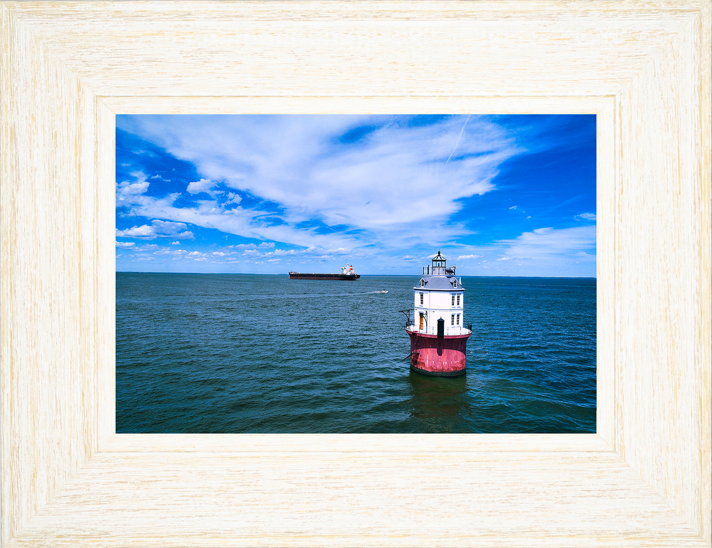 Baltimore Harbor Light -- Digital Print