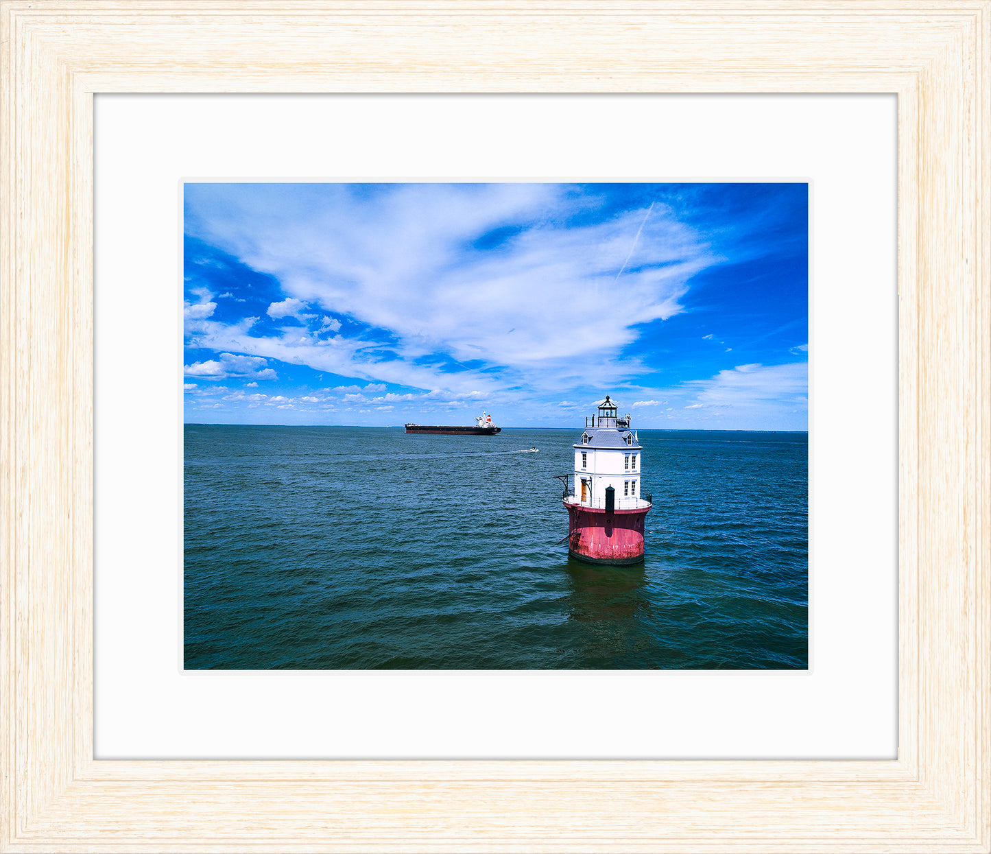 Baltimore Harbor Light -- Digital Print