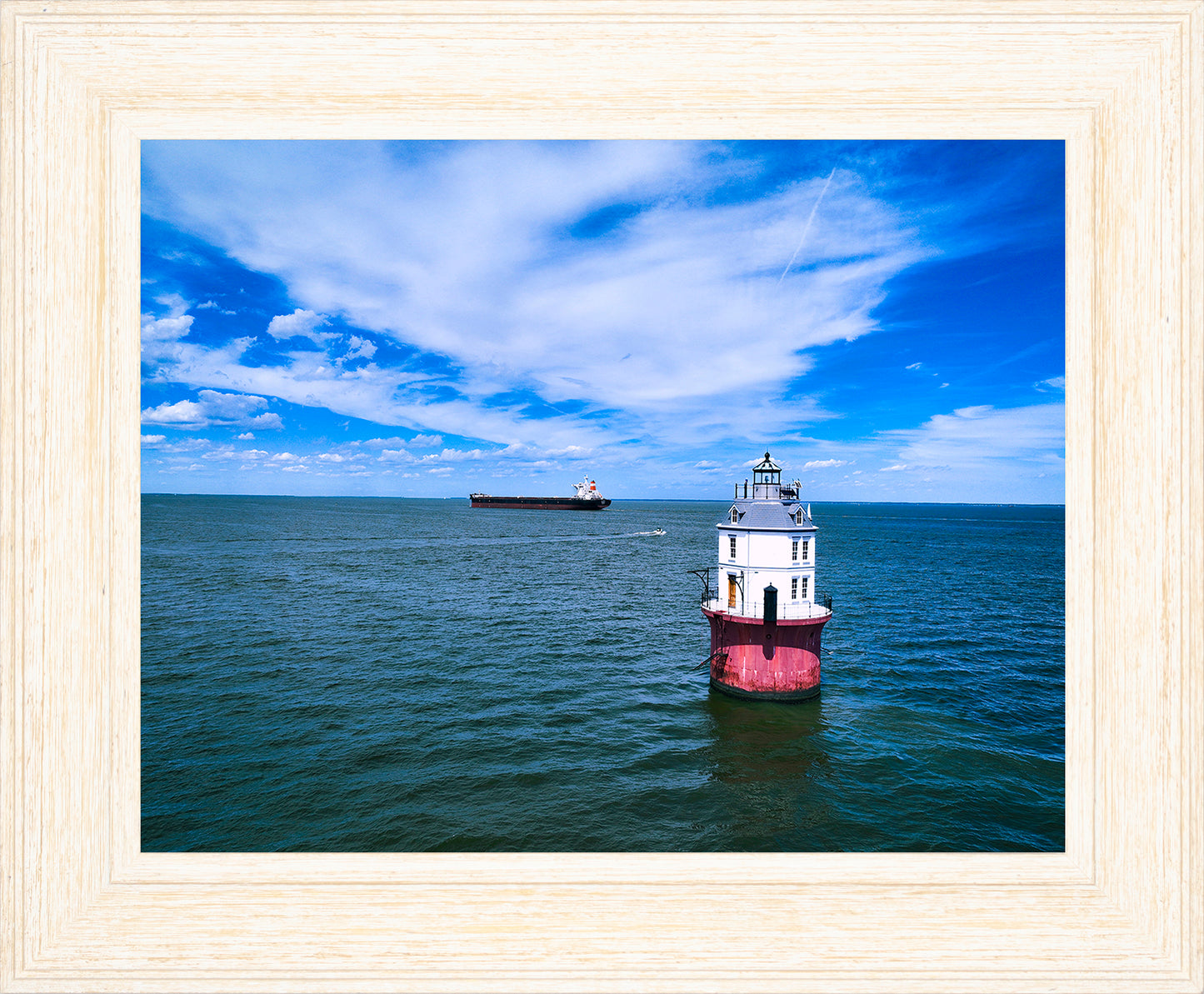 Baltimore Harbor Light -- Digital Print