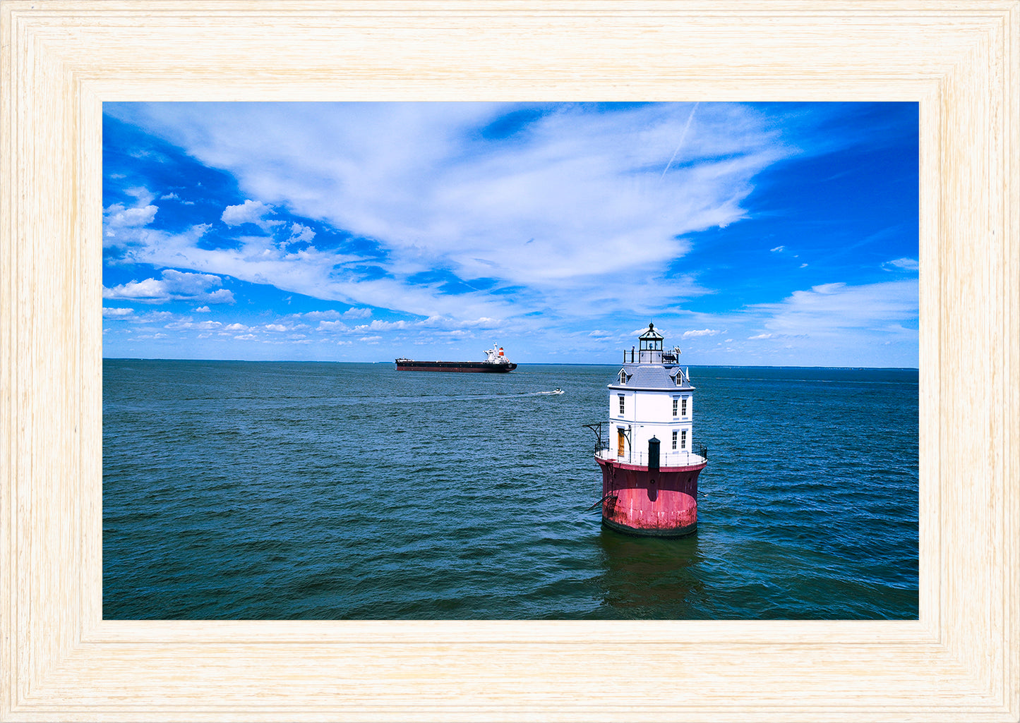 Baltimore Harbor Light -- Digital Print