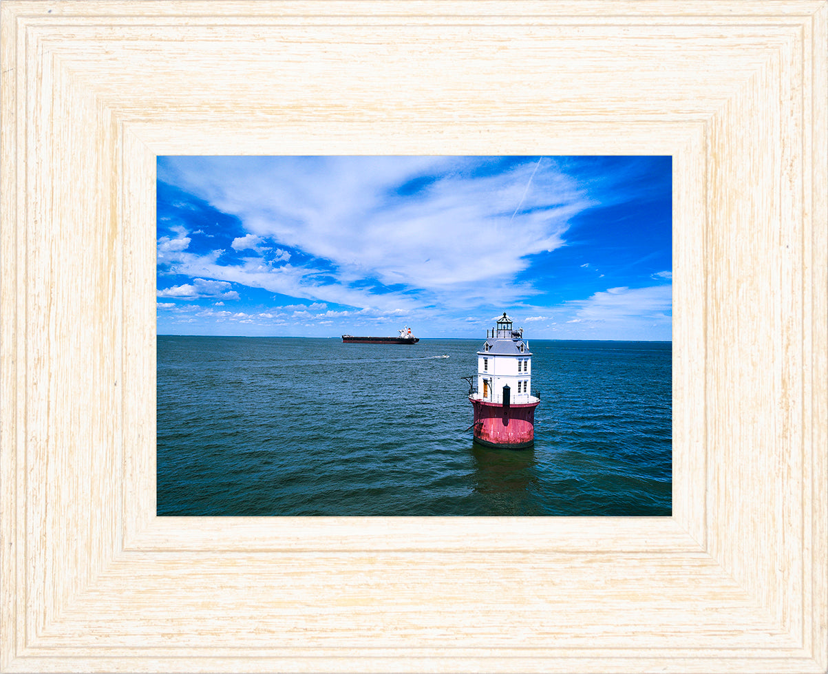 Baltimore Harbor Light -- Digital Print